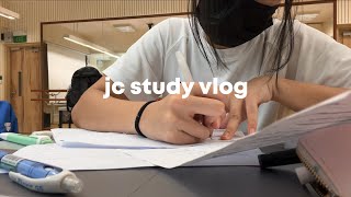 jc productive study vlog singapore 🤌🏻✨ | week in my life, d33 to promos/finals