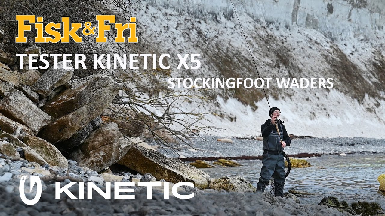 NY VIDEO: FISK & FRI TESTER KINETIC X5 STOCKINGFOOT WADERS