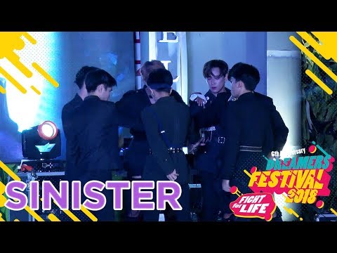 SINISTER (NCT) - BABY DON'T STOP, BOSS, TOUCH, BLACK ON BLACK (DREAMERS FESTIVAL 2018)