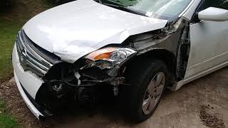 My 2008 Altima has crashed. Can I fix it myself? Part 1