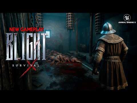 BLIGHT SURVIVAL New Gameplay Reveal | Horror Survival with MEDIEVAL ZOMBIES like Resident Evil