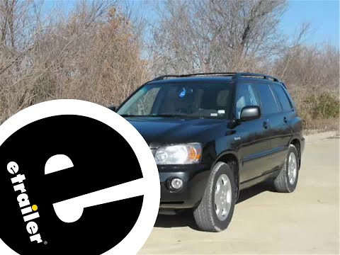 etrailer | Installing the Curt Trailer Hitch Receiver on your 2005 Toyota Highlander