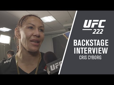 UFC 222: Cris Cyborg - "I Was Ready for Five Rounds"