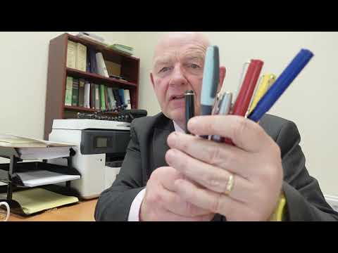 Why I have written with a fountain pen since the start of my legal studies