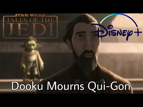 Count Dooku Mourns Qui-Gon Ginn | Star Wars: Tales of the Jedi