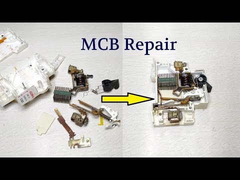 How to Repair MCB ? | Let's See Inside |