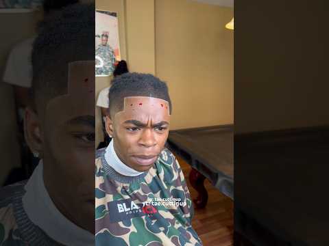 One swipe of alcohol gonna send him to heaven🙏🏾😭 #hightaper #haircut #barbershop #cleancut #fade