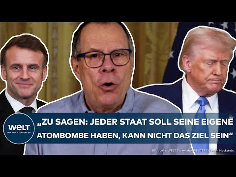 BRÜSSEL: Macron erwägt Ausweitung des atomaren Schutzschirms! Diskussion um deutsche Atombombe