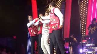 Human Nature: Christmas Show "Rudolph The Red Nose Reindeer" in Las Vegas on December 13, 2014