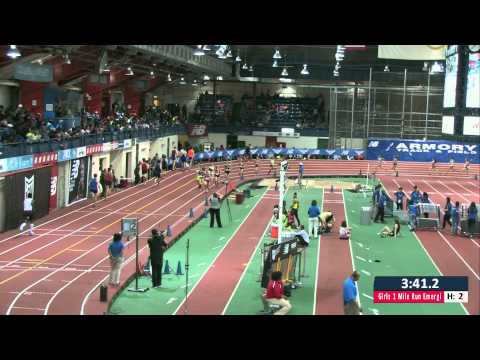Girls Mile EE Section 2 - New Balance Nationals Indoor 2014