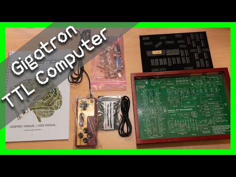 Unboxing the Gigatron TTL Microcomputer DIY kit
