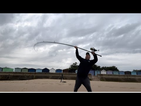 Casting my new Surf Rod - Anyfish Anywhere GBFS PRO