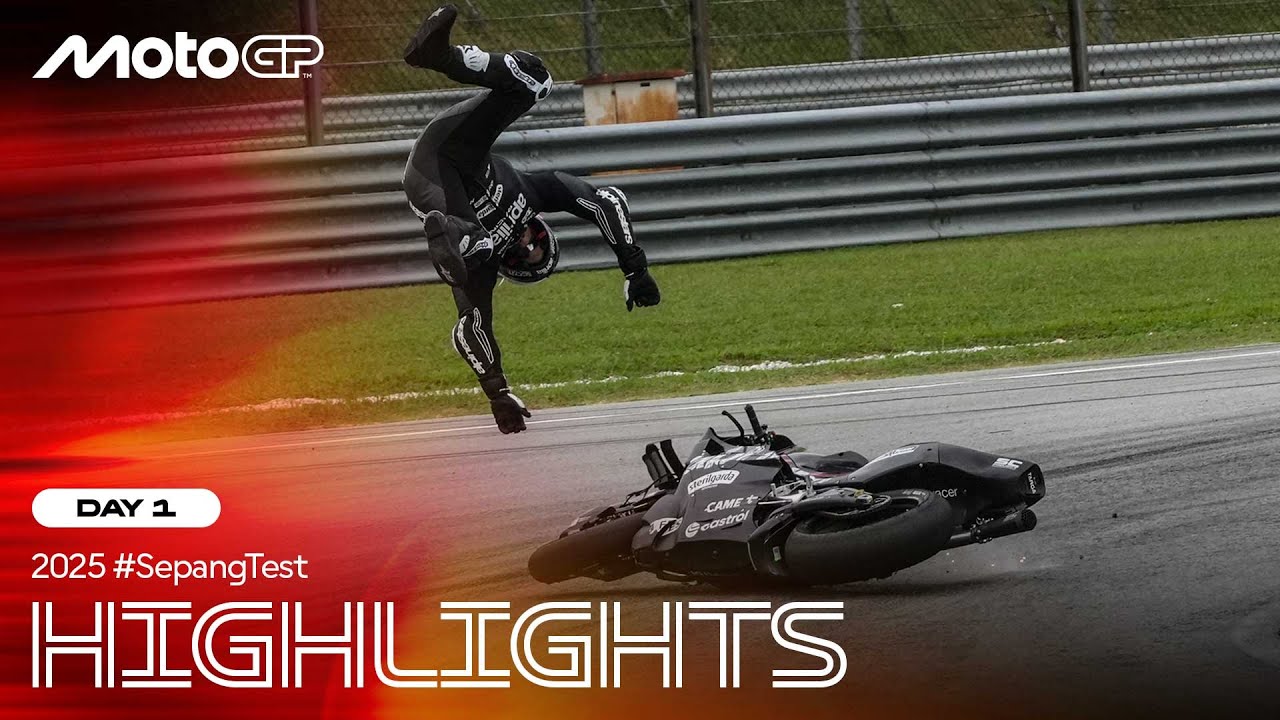 An unpredictable Day 1 in Sepang! 🤯| #SepangTest Highlights