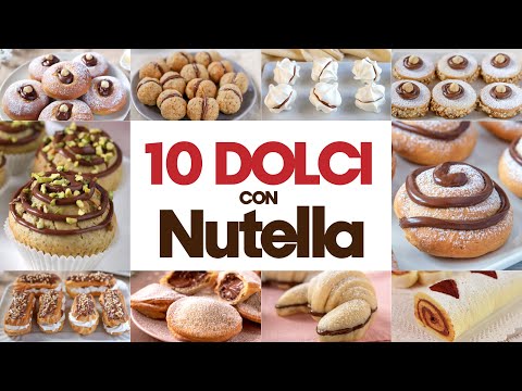 COMPILATION DI DOLCI CON NUTELLA 🤎 10 Ricette Facili e Veloci - Fatto in Casa da Benedetta