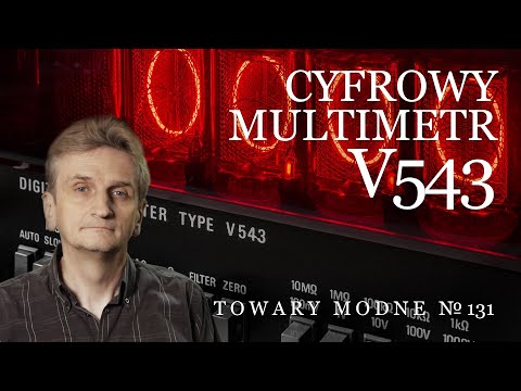 Cyfrowy multimetr V543 [TOWARY MODNE 131]