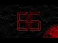 Countdown From 86 To 0 In RED