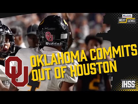 Oklahoma Football's 2025 Recruits from Houston | High School Football Stars Headed to Sooners