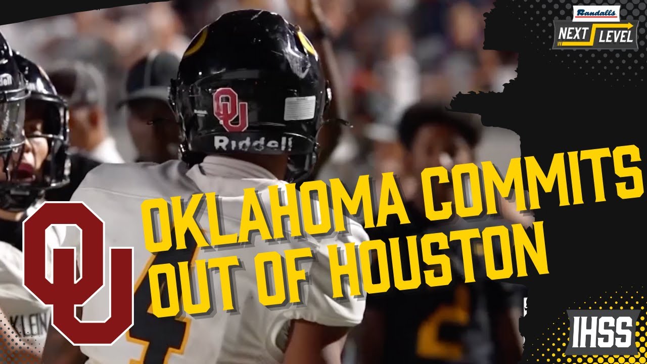 Oklahoma Football's 2025 Recruits from Houston | High School Football Stars Headed to Sooners