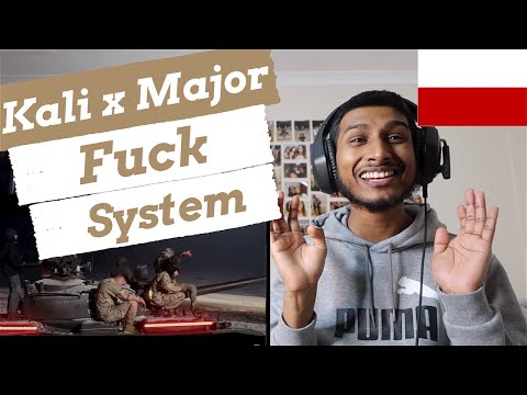 Kali x Major - Fuck System ft. Kamelito, Intruz, Dedis, Dawid Obserwator | UK REACTION TO POLISH RAP