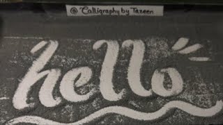 Writing subscribers name ✨ #live #foryou