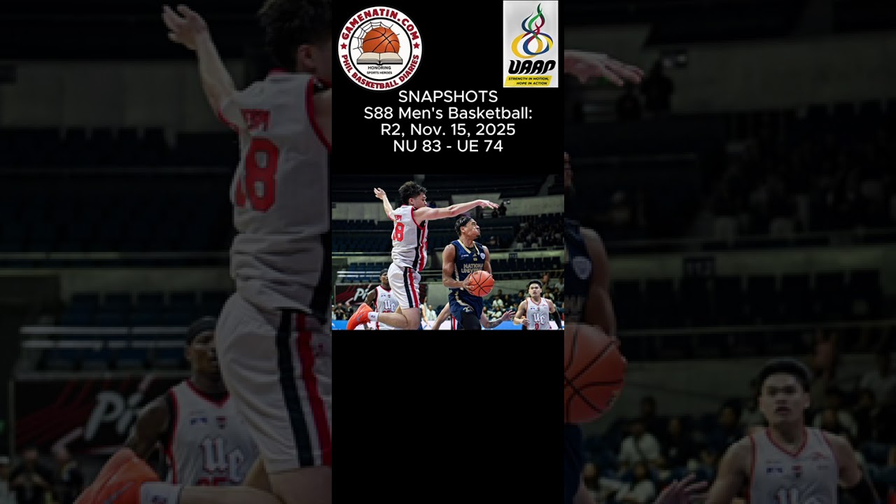 Snapshots: Men's Basketball - NU 83 - UE 74