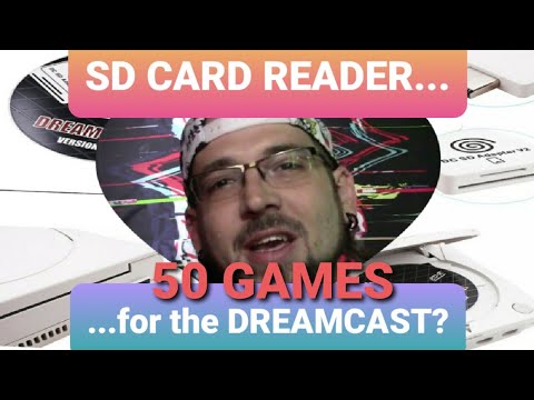 Sega Dreamcast SD Card Reader v2 - Product Review & Testing 50 GAMES (P.O.L. Gamer View, EP. #76)