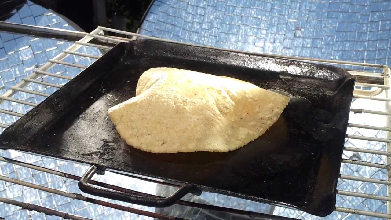 Tortilla de maiz solar