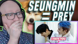 Seungmin Being Prey for 12 Minutes | Stray Kids(스트레이 키즈) Reaction