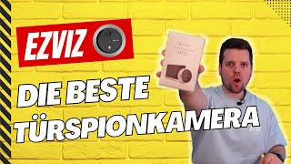 EZVIZ Türspionkamera | Montage und App Einrichtung | Türspion auf Alexa übertragen | Smart machen