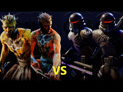 Nightbrothers vs Purge Troopers! Star Wars Jedi Fallen Order - Battle Grid