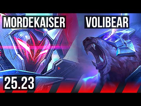 MORDEKAISER vs VOLIBEAR (TOP) | KR Diamond | 25.23
