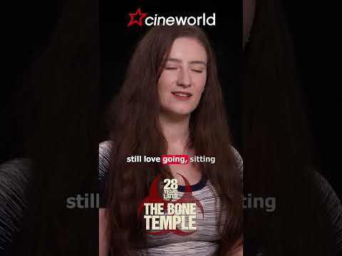 The 28 Years Later: The Bone Temple cast on why we love the cinema 🤩🎬 🎞️| Cineworld