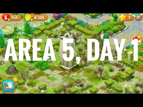 Area 5, Day 1. Gardenscapes