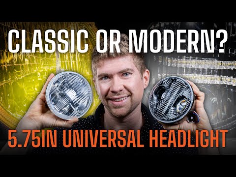 Illuminate Your Ride | Classic vs. Modern 5.75\" Round Sealed Beam LED Headlight Comparison 💡