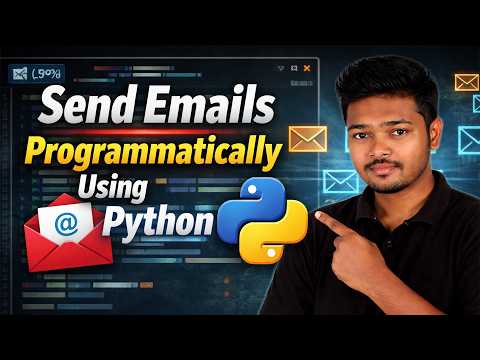 📧 Send Emails Programmatically Using Python Step By Step Tutorial