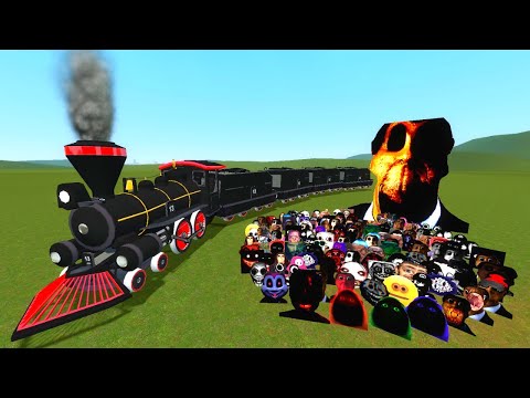 Long Train Vs Obunga! Is he faster Nicos? Garry's Mod [Nexbots]