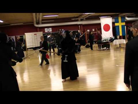 Kendo SM 2015, Herr - M.Larsson(White) vs J.Nordström(Red)