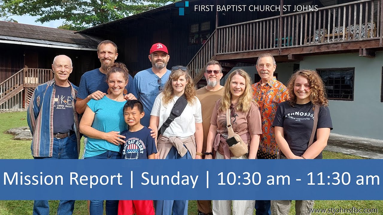 Sunday AM April 13, 2025 - Leadership Team mission trip report