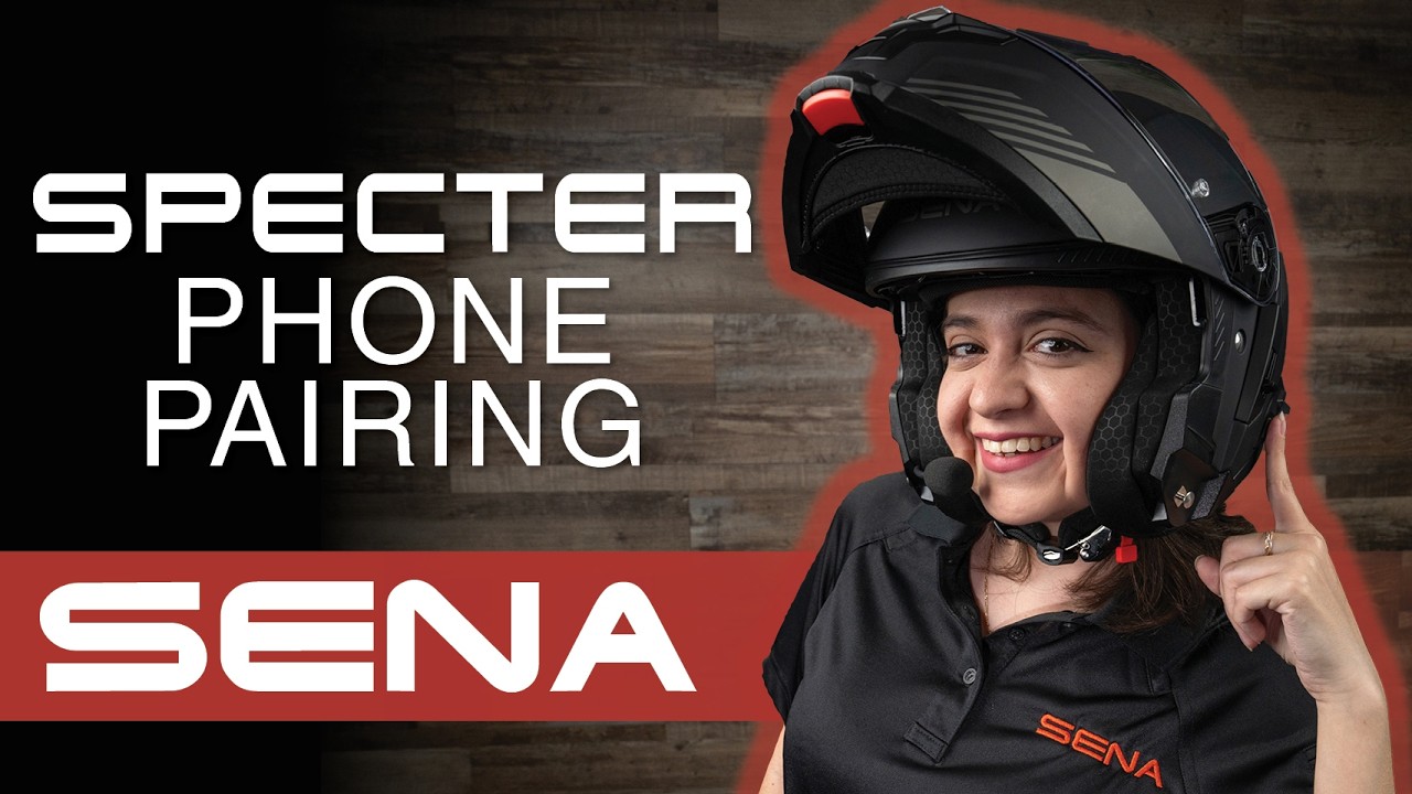 Sena Specter | Phone Pairing | Motorcycle Mesh Comms