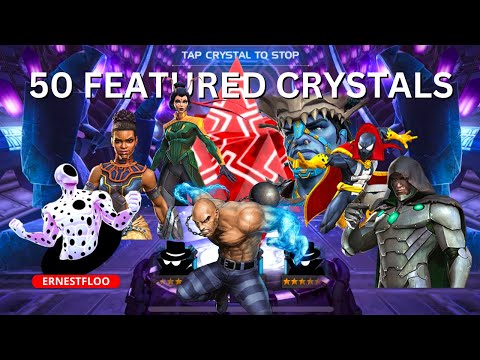 NEW 6 STAR FEATURED CRYSTAL OPENING 50X | MCOC
