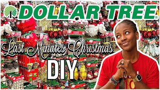 Easy Last Minute Dollar Tree Christmas DIYs (#4 is my favorite!)🎄