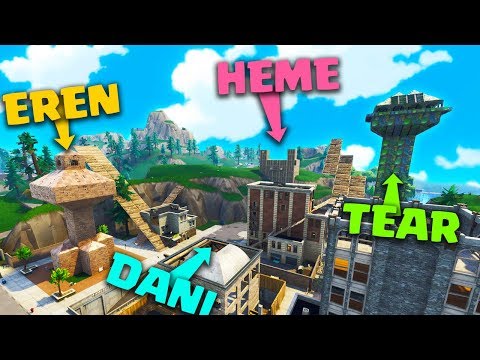 BUILD BATTLE CHALLENGE SU PARCO GIOCHI - Fortnite Battle Royale ITA w/ Tear Heme Dlarzz