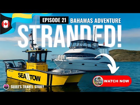 RUNNING AGROUND! Low Tide Disaster Entering Carolina Beach Marina (Episode 21) ~Sujee’s Travel Story