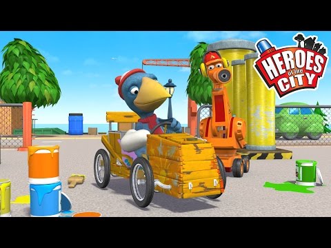 The Oil Can - Heroes of the City - Season 2 - EP#06 | Car Cartoons | Car Cartoons