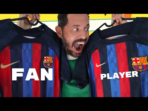 😱 Is this the New FC Barcelona Football Shirt 2022/23? 👈 Fan vs Player Version