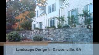preview picture of video 'Landscape Design Dawsonville GA Unique Hardscapes and Landscapes'