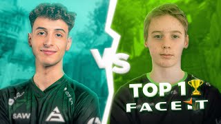 JOGO CONTRA O TOP 1 DA FACEIT! SHR VS MAIL09 & ADAMB | CS2 FACEIT