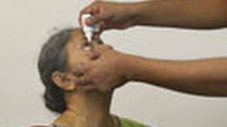 Directions for using eye drops (Malayalam)