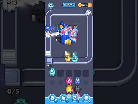 Pixel Flow Level 2956 Walkthrough