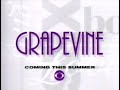 Grapevine CBS Sitcom Premiere Promo 1992 VHS Recording